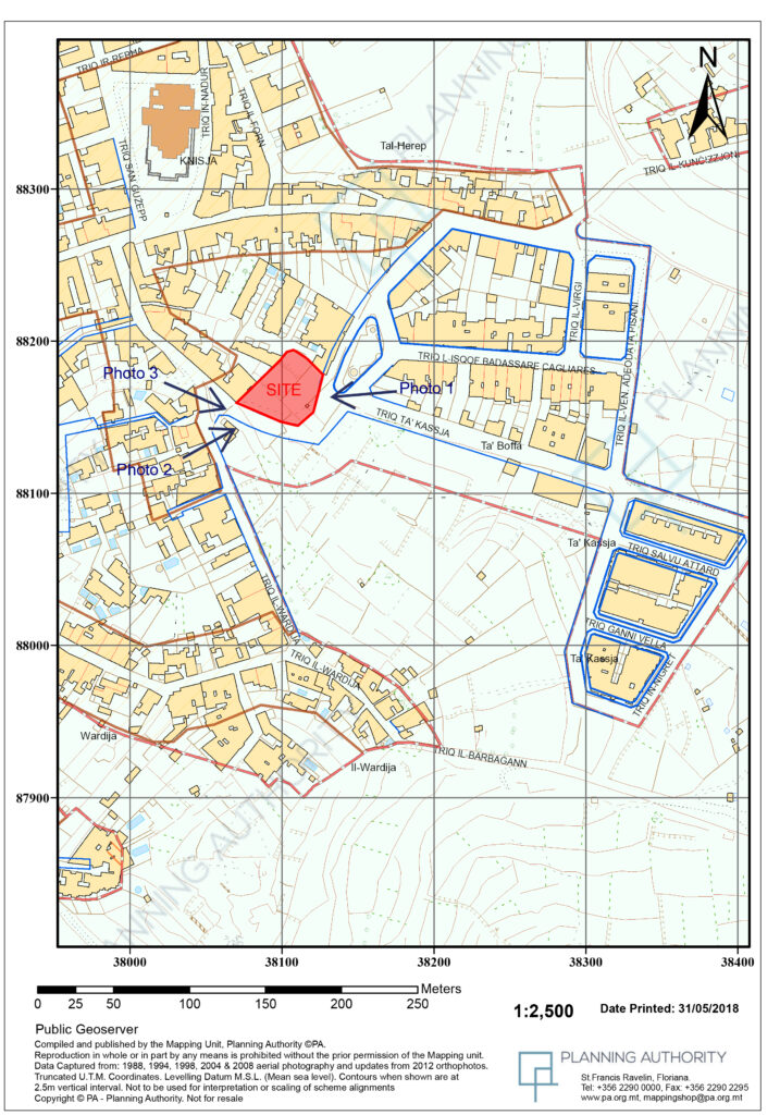 SITE PLAN QALA - TA' KASSJA RESIDENCES